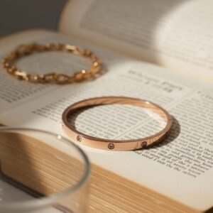 Handmade Rose Gold-Plated Women's Bracelets - Image 4