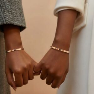Handmade Rose Gold-Plated Women's Bracelets - Image 1