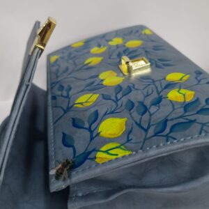 Women Blue Handmade Handbag EXCLUSIVE COLLECTION - Image 3
