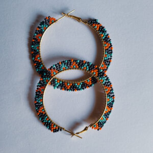 Geometric Hoop Women's Earrings - Image 1