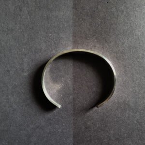 Silver Stainless Steel Cuff Men Bracelet - Image 4