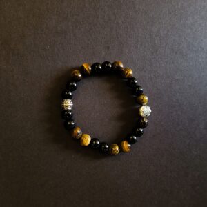 Tiger's Eye Skull Men Bracelet - Image 5