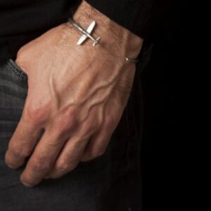 Airplane Men Bracelet - Image 4