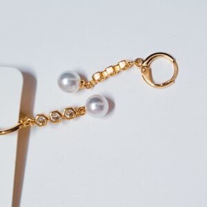 Tassel Pearl Drop Women's Earrings - Image 2