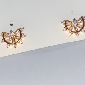 Zircon Oval Women's Earrings - Image 3