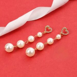 Pearl Tassel Dangle Women's Earrings - Image 5