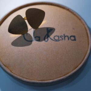 Handmade Brass Triangle Women's Ring - Image 2