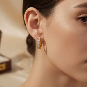 Mini Huggie Women's Earrings - Image 1