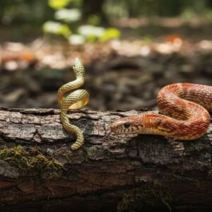 Serpent Adjustable Statement Women's Ring - Image 7