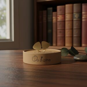 Handmade Brass Triangle Women's Ring - Image 8