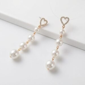 Pearl Tassel Dangle Women's Earrings - Image 5