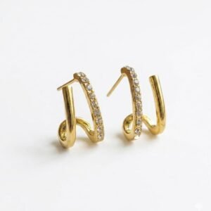 Two Claws Stud Women's Earrings - Image 4