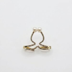 Twisted Geometrical cuff Women's Earrings - Image 3