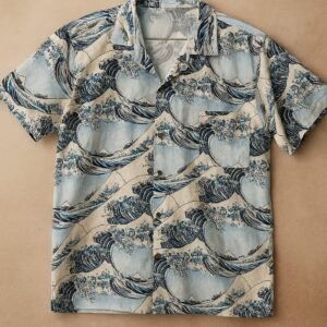 The Great Wave Print T-Shirt Limited Edition - Image 2