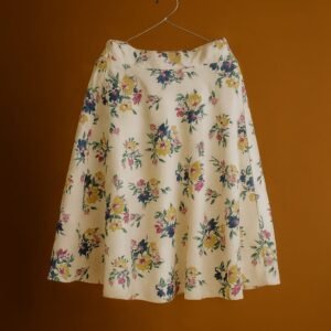 Botanical Whimsy Flared Skirt - Image 3