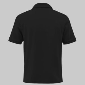 Noir Black Polo T-Shirt - Image 3