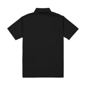 Premium Slate Black Polo T-Shirt - Image 3