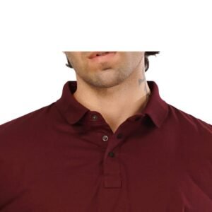 Premium Pure Wine Polo T-Shirt - Image 2