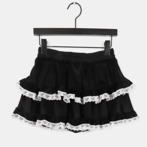 Lolita Vintage Lace Flared Skirt - Image 1