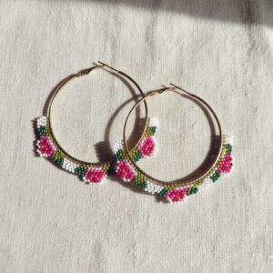 La Rose Hoop Women's Earrings - Image 1