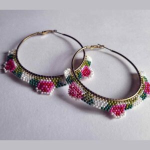 La Rose Hoop Women's Earrings - Image 6