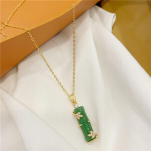 Elegant Bamboo Pendant Necklace (Exclusive Product) - Image 7