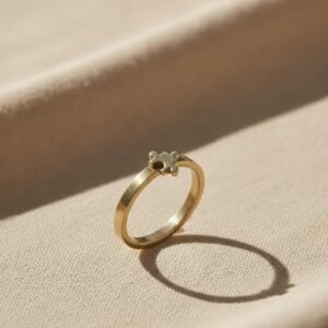 Puzzle Piece Gold Tone  Women's Ring {Exclusive} - Image 1