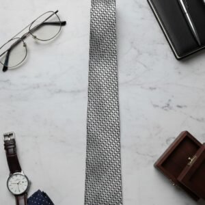 Da Kasha silver-gray Timeless necktie - Image 1