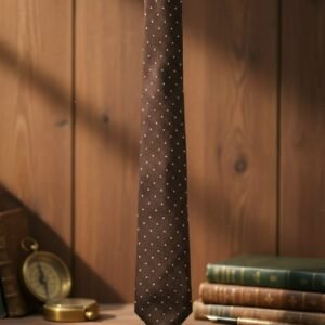 Da Kasha “Verdant Grid” Necktie - Image 3