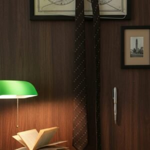 Da Kasha “Verdant Grid” Necktie - Image 4