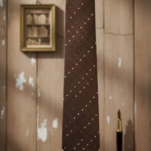 Da Kasha “Verdant Grid” Necktie - Image 5