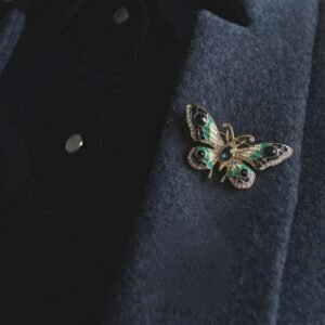 Da Kasha “Wings of Eternity” Brooch - Image 1