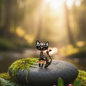 Midnight Muse Cat Brooch - Image 5