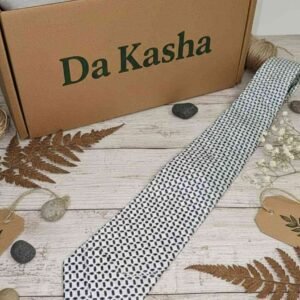 Da Kasha silver-gray Timeless necktie - Image 3