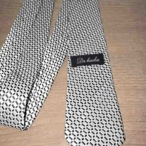 Da Kasha silver-gray Timeless necktie - Image 2