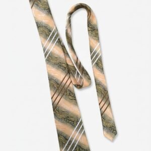 Da Kasha Golden Mirage Classic Necktie - Image 3