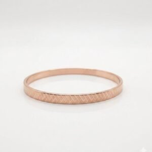 Da Kasha Rose Chevron Bangle - Image 5